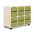 Storage Allsorts 12 Double Jelly Tray Unit