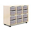 Storage Allsorts 12 Double Tray Unit