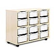 Storage Allsorts 12 Double Tray Unit