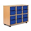 Storage Allsorts 12 Double Tray Unit