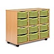 Storage Allsorts 12 Double Tray Unit