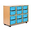 Storage Allsorts 12 Double Tray Unit