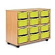 Storage Allsorts 12 Double Tray Unit