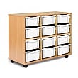 Storage Allsorts 12 Double Tray Unit