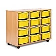 Storage Allsorts 12 Double Tray Unit