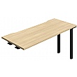 Commerce II Add On Single Compact Bench Desks