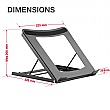 TTAP Height Adjustable Folding Laptop Stand
