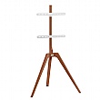 TTAP Tripod Wood Floor TV Stand