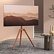 TTAP Tripod Wood Floor TV Stand