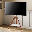 TTAP Tripod Wood Floor TV Stand
