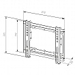 TTAP Slim Fixed TV Bracket