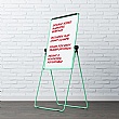 Coloured Frame Rotating Flip Chart Easel Magnetic A1