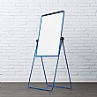 Coloured Frame Rotating Flip Chart Easel Magnetic A1