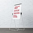 Coloured Frame Rotating Flip Chart Easel Magnetic A1