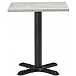Phoenix Black Square Dining Table