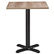 Phoenix Black Square Dining Table