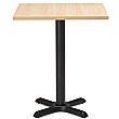 Phoenix Black Square Dining Table