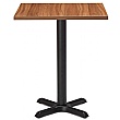 Phoenix Black Square Dining Table