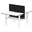 Oslo Air Back to Back Standing Desks With USB Ports