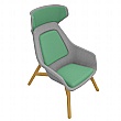 Vepa Felt Relax Lounge Chair