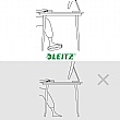 Leitz Ergo Adjustable Computer Foot Rest