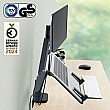 Leitz Ergo Space Saving Dual Monitor & Laptop Arm