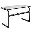 Euro Frame Rectangular Classroom Table