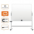 Nobo Move & Meet Revolving Mobile Whiteboard
