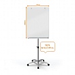 Nobo Glass Flipchart Easel