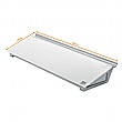 Nobo Glass Dry Wipe Desktop Whiteboard