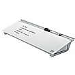 Nobo Glass Dry Wipe Desktop Whiteboard