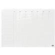 Nobo Glass Weekly Planner Whiteboard