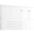 Nobo Glass Weekly Planner Whiteboard