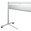 Nobo Classic Steel Mobile Dry Wipe & Magnetic Whiteboard