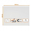 Nobo Infinity Frameless Magnetic Whiteboard