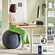 Leitz Ergo Active Sitting Ball with Anti Roll Away