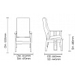 Aylesbury High Back Patient Chair with Drop Arms