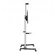 Aluminium Mobile TV Stand Cart Trolley for 60-100 Inch TV