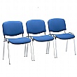 NowyStyl ISO White Aluminium Frame Conference Chairs