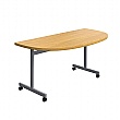 Commerce II Semi Circular Flip Top Tables