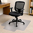 Cleartex® TrYlok® PVC Chair Mat for Carpet