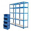 BiGDUG Essentials 200kg Shelving Kit