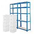 BiGDUG Essentials 200kg Shelving Kit
