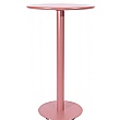 Breeze Aluminium Round Poseur Bar Table