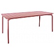 Breeze Aluminium Slatted Table