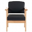 Bradwell Heavy Duty Anti-Bac Vinyl Visitor Chair