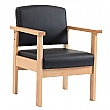 Bradwell Heavy Duty Anti-Bac Vinyl Visitor Chair