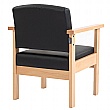 Bradwell Heavy Duty Anti-Bac Vinyl Visitor Chair