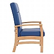 Berwick Heavy Duty Anti-Bac Vinyl Visitor Chair