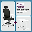 Perfect Pair Bundle 1: Santiago Ergonomic Posture Chair & Mono Compact Standing Desk